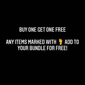 Buy one get one free deal!!